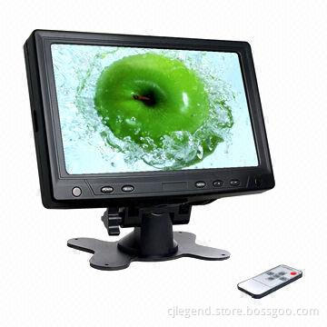 7-inch TFT LCD Industrial Monitor with Plastic Case, HDMI and VGA Input